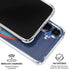 Guam Flag Dark Wood Galaxy S25 Clear Case